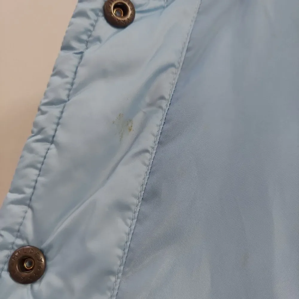 Crew Cuts Light Blue Quilted Peplum Barn Jacket Sz XL